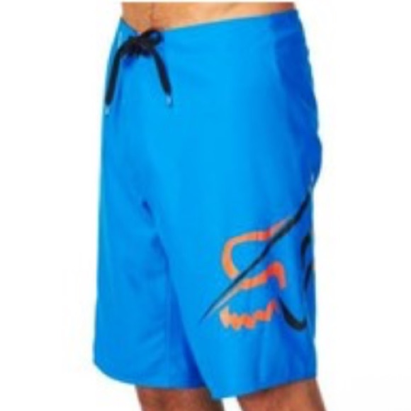 Fox Racing Supreme Blue Overhead Boardshorts 38 - Picture 1 of 12